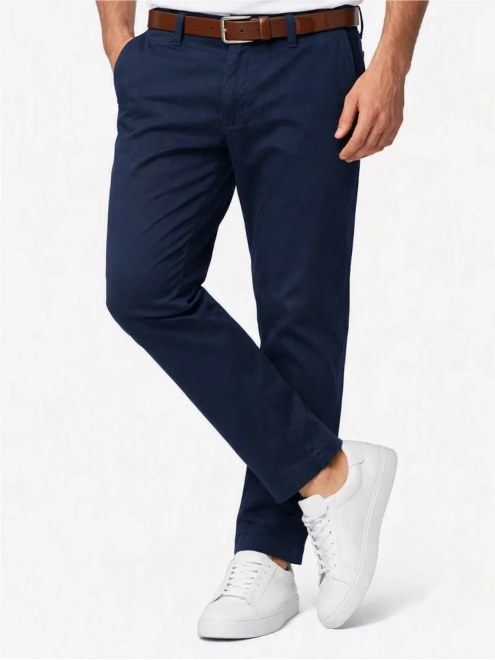 Polo Ralph Lauren Umpire Pant Flant Front Navy Blue Chino